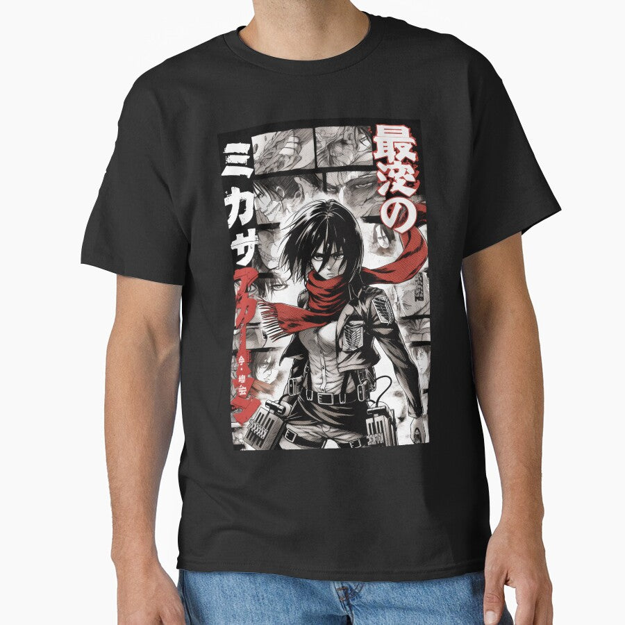 Mikasa Manga Panel by AnimeArsenalPrints