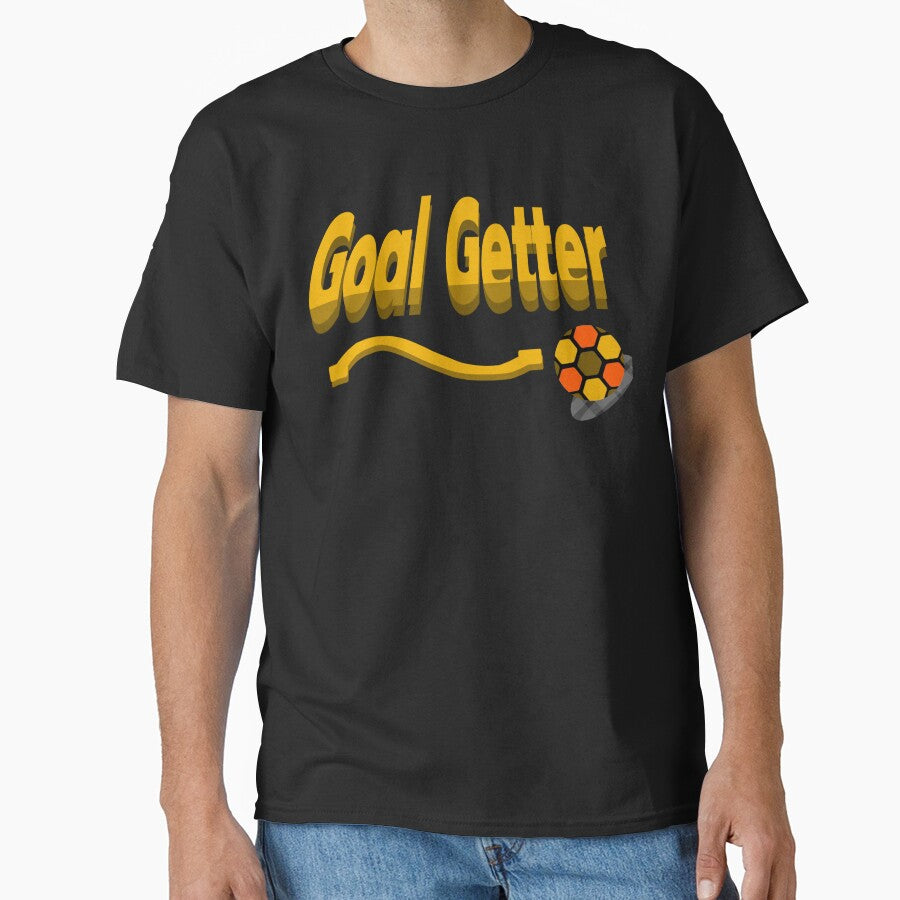 Goal Getter Yellow 3D Soccer Text by MigWhimsy