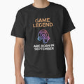 Game legend - Born in September - BW by Nemesiscrowd