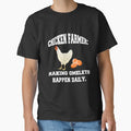 Funny Chicken Farmer Humor Chicken Farmer: Making Omelets by fantasticdesign