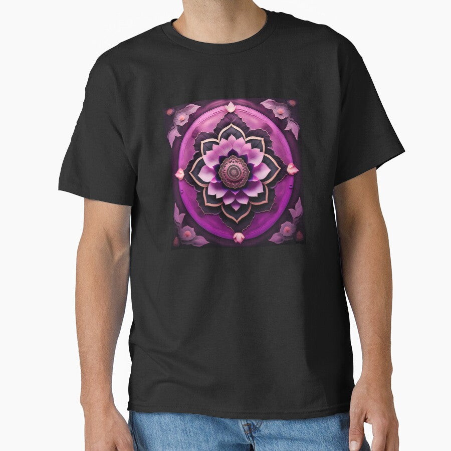 Purple Lotus Flower Mandala by SpiritualManda