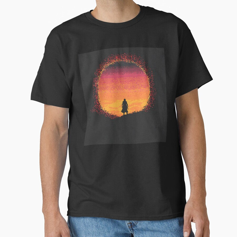 Journey's Beginning - Pixel Silhouette by ClubVacay