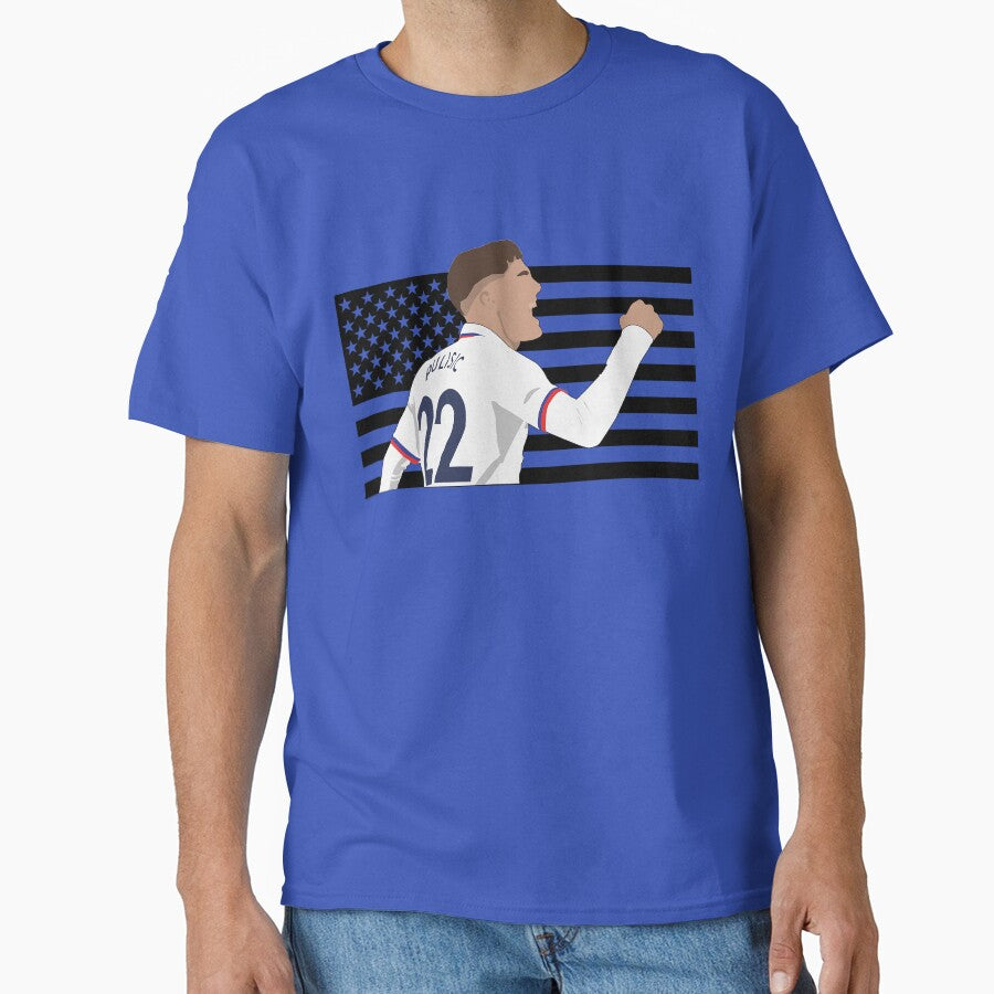 Christian Pulisic US Flag by Hevding