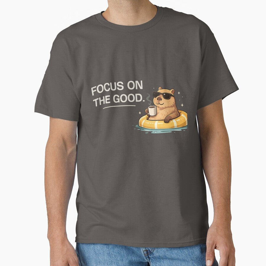 Focus On The Good – Chill Capybara Edition by funny things random