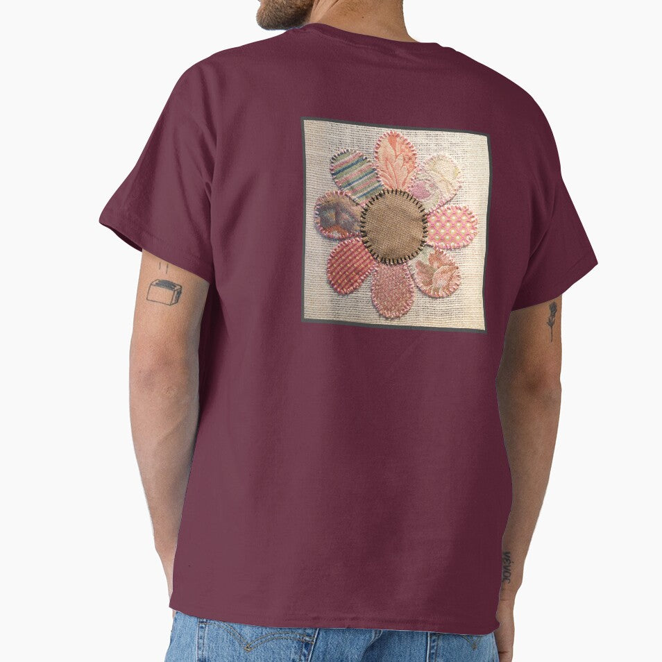 Excerpt from 3 Flowers #1-Pink Flower by ErinBrieArt
