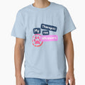 My Therapist Has Whiskers | Funny Cat Lover Design by CuteVibesStudio