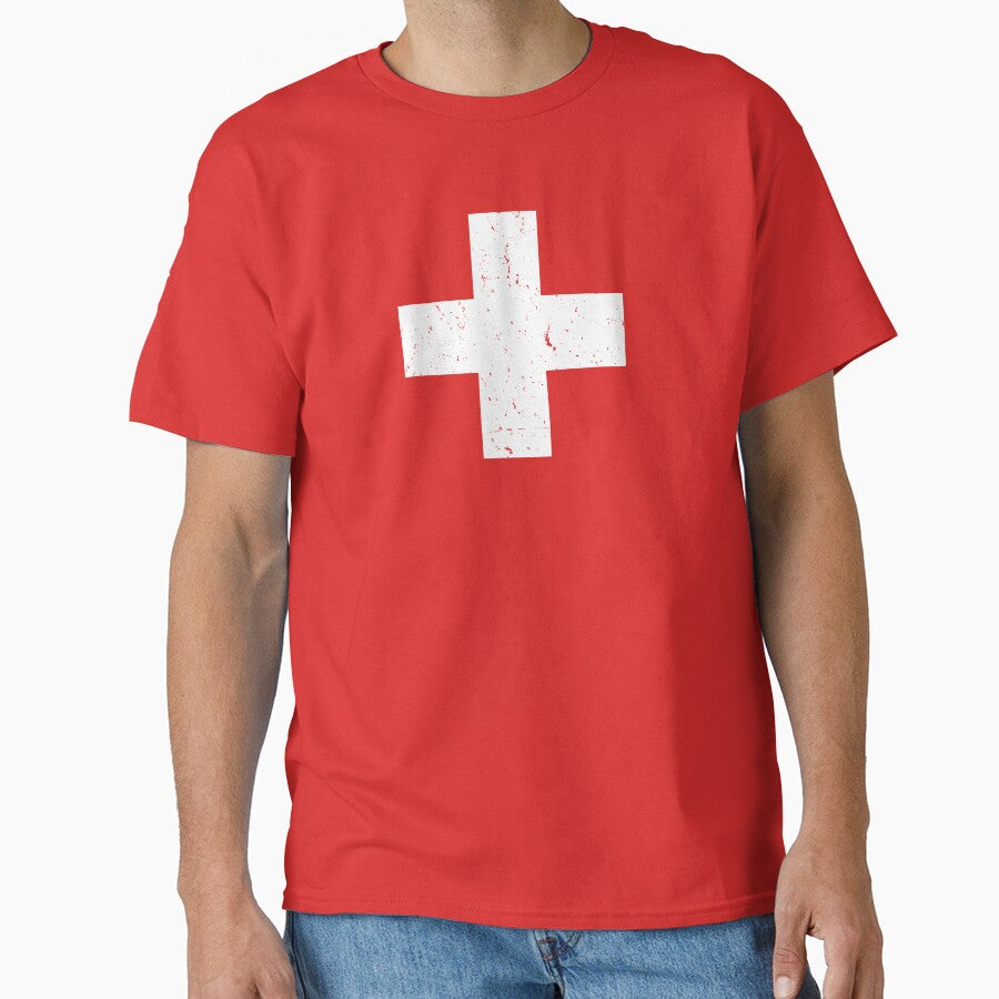 Vintage Swiss Flag by vladocar