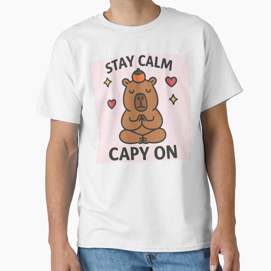 Stay Calm & Capy On by Lotus Love Tarot