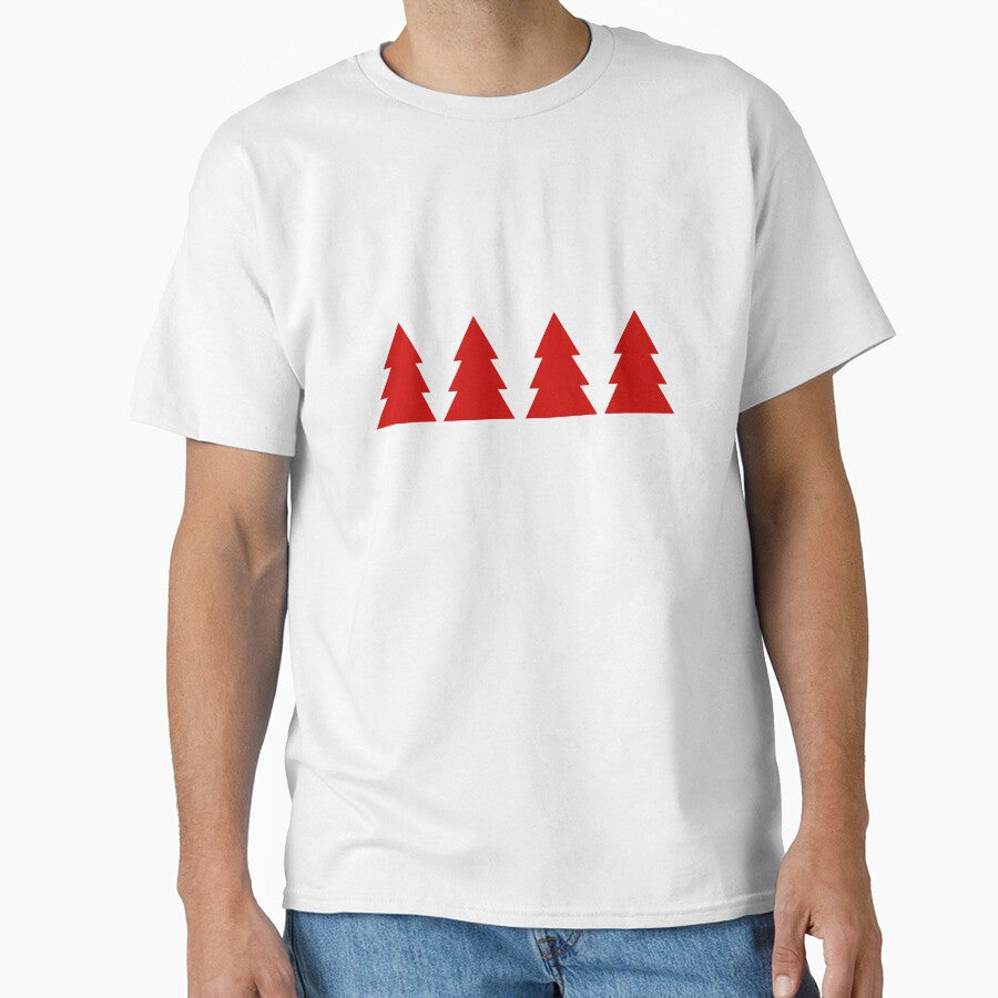 Cedar Trees - Red by TheeForestFox Shop