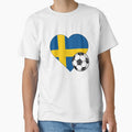 Sweden Soccer Heart Design by FinalScoreClub