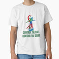 Control The Ball Control The Game – Motivational Soccer Design | Football Player Graphic Tee by ABLAT-CREATIONS