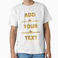 ADD YOUR TEXT CUSTOM T_SHIRTS by Drawix