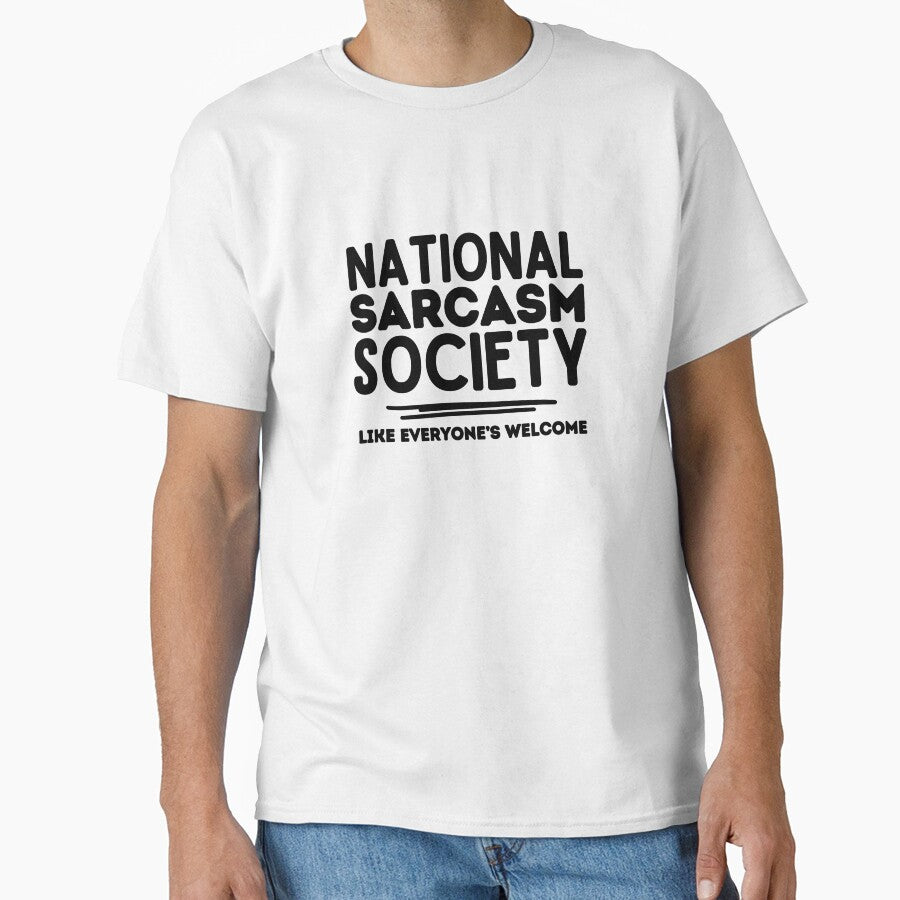 Awesome Sarcasm National Sarcasm Society by Renata Illustrata