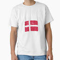 Vintage Denmark Danish Flag by vladocar