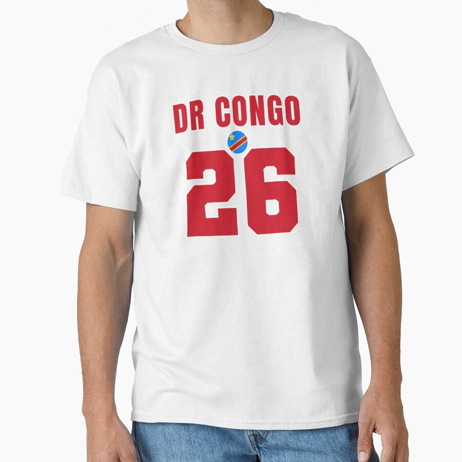DR Congo 26 Football Shirt Style Design – DR Congo National Team Apparel by The Hairy Melon