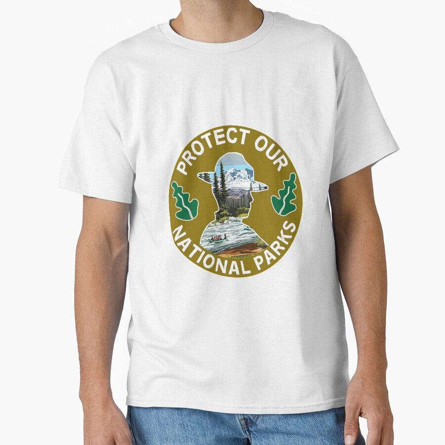 Leave No Trace t shirt - Ecology t shirt - Wile Nature t-shirt - Off Grid - Trekking - Wild Walking - Forest Walks by happygiftideas