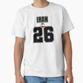 Iran 26 Football Shirt Style Design – Iran National Team Apparel by The Hairy Melon