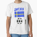 Despacito® Sweden Flag Black White Ball Design Text by DespacitoBrand