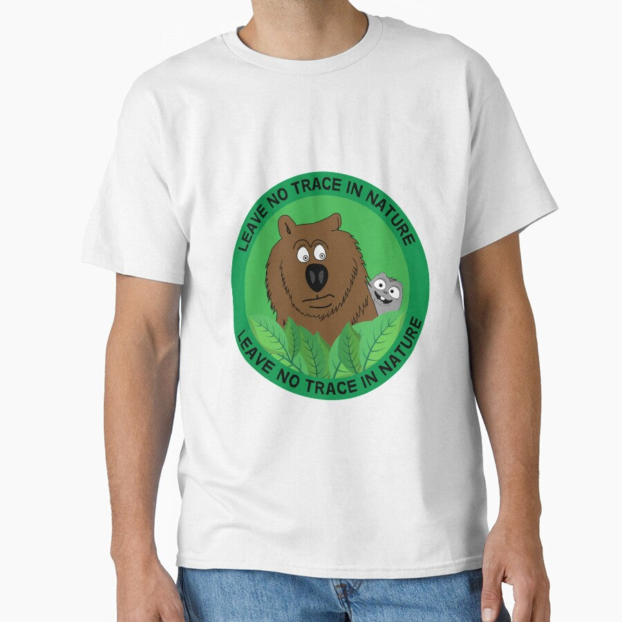 Leave No Trace Respect Shirt - Cute Love Nature Shirt - Respect Nature t-shirt - Cute Protect nature t shirt - Wilderness Shirt - Wanderlust Nature by happygiftideas