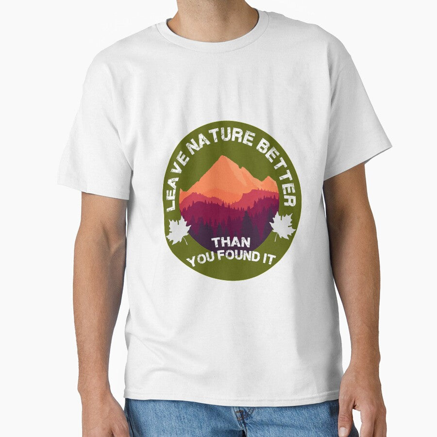 Leave No Trace Respect Shirt - Love Nature Shirt - Respect Nature t-shirt - Protect nature t shirt - Wilderness Shirt - Wanderlust Nature by happygiftideas