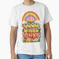 Retro Good Vibes Only Colorful Design by ZetaDream