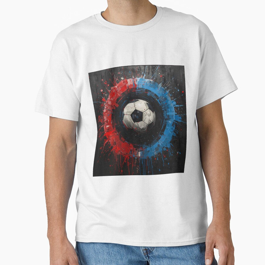 Abstract Soccer Energy – Modern Football Art Design by Pigmentra