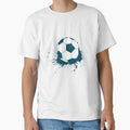 Abstract Soccer Ball Splash Art by edimoraes