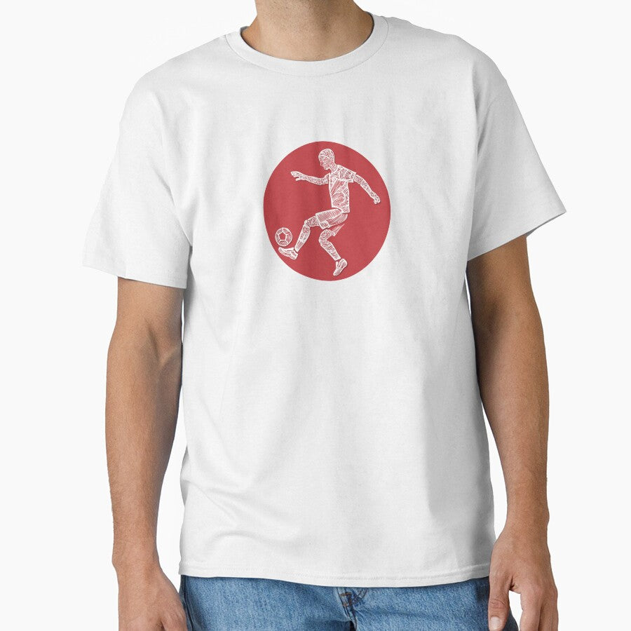 Soccer player made with doodles by ericrautenbach