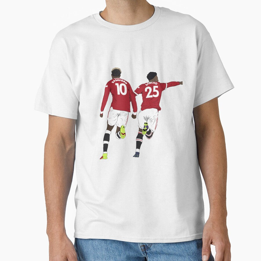 Jadon Sancho Marcus Rashford Goal Celebration by Hevding