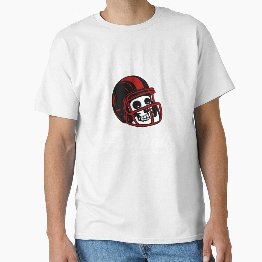 American Football Skull Cool Sports Motto by GabrieSketcham