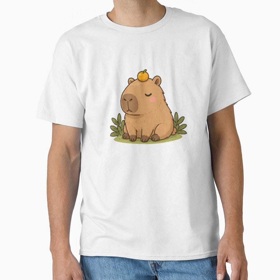 Good Vibes Capybara by MellowMunchkins