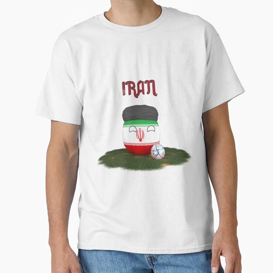Flag Iran World Cup Qatar 2022 by Countryballs3D