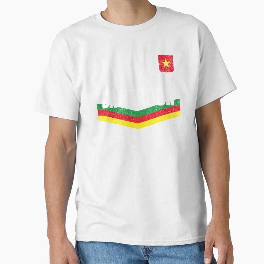 Cameroon Soccer, African Flag by kraftyesstonian