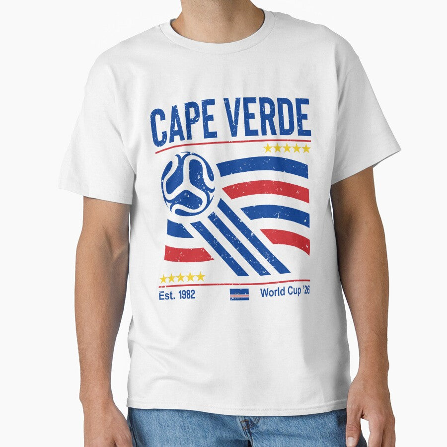 Vintage Cape Verde Soccer by Streetshop79