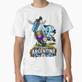Cancha & Mate Dreams – Argentina Football Heritage - Argentina Football Mate Mascot - Messi 10 Soccer Fan Art by YG - YiddisheGesheft