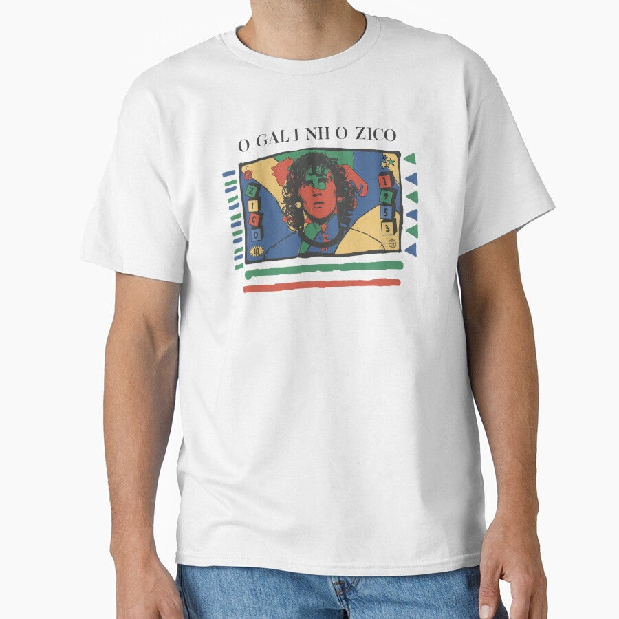 Zico Vintage Brazil Football Legend by moyjoystudio