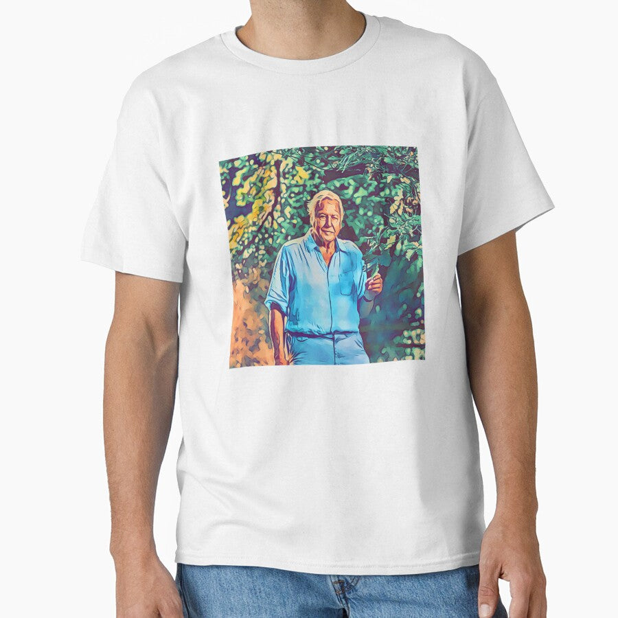 Attenborough by littledinosaurs
