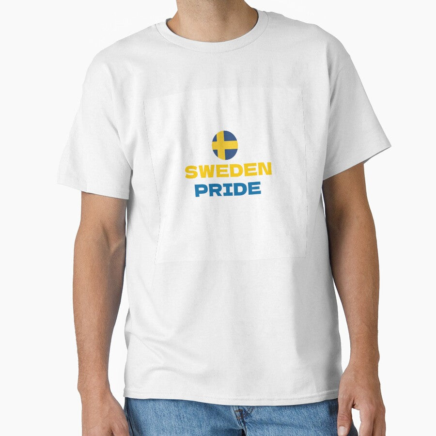 SWEDEN PRIDE Shirt – Swedish Flag Fan Tee | Uncle Jichuan by Uncle-Jichuan