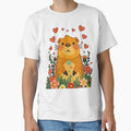 Certified Therapy Capybara – Cute Emotional Support Animal T-Shirt by MerchWSzpilkach