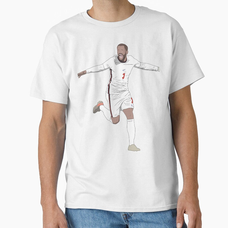 Luke Shaw England Football Euros Final Goal Celebration by Hevding