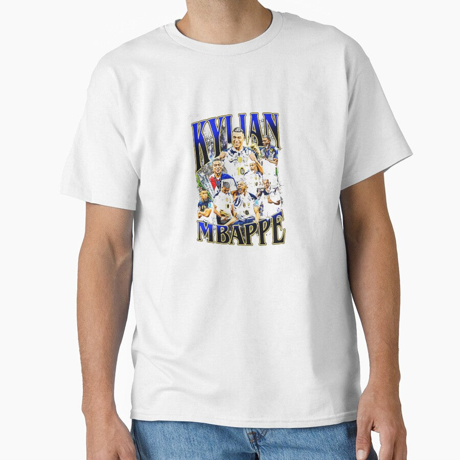 Kylian Mbappe Retro Bootleg by Julietfitzpatr
