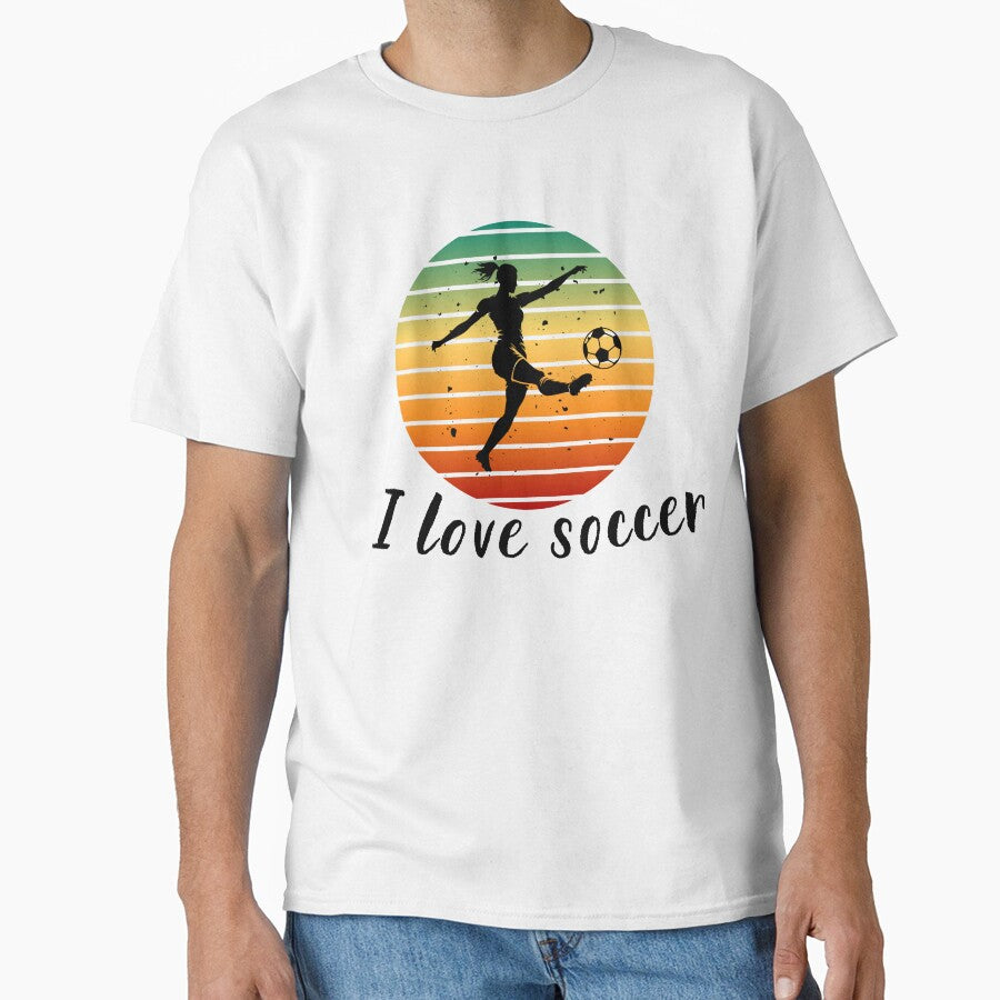 I love soccer (for woman) by ByCovee