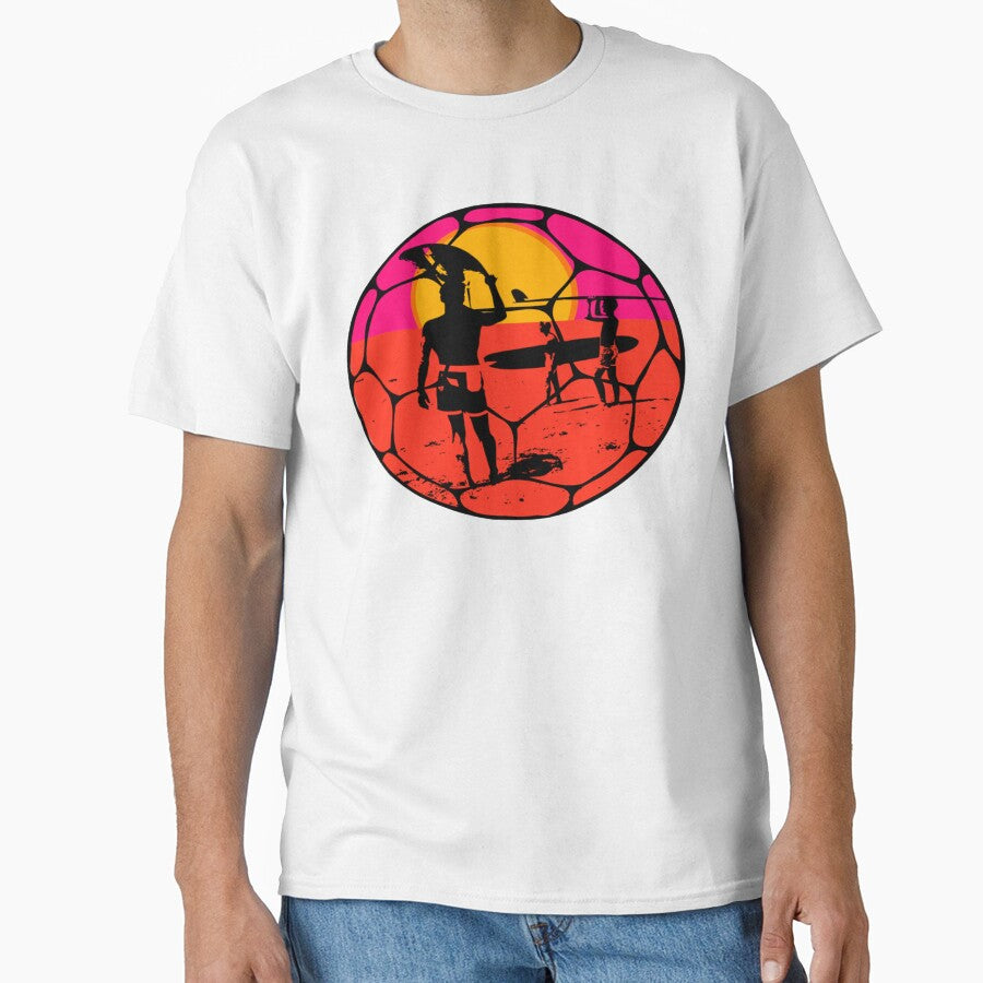 Summer Beach Soccer Season - Football Pattern by mewsis
