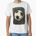 Heritage futbol club vintage soccer ball emblem painted distressed badge retro football crest art by icemanphotos