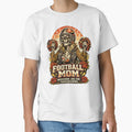 Football Mom, Retro Vintage Style Skull Mom by graphic-genie