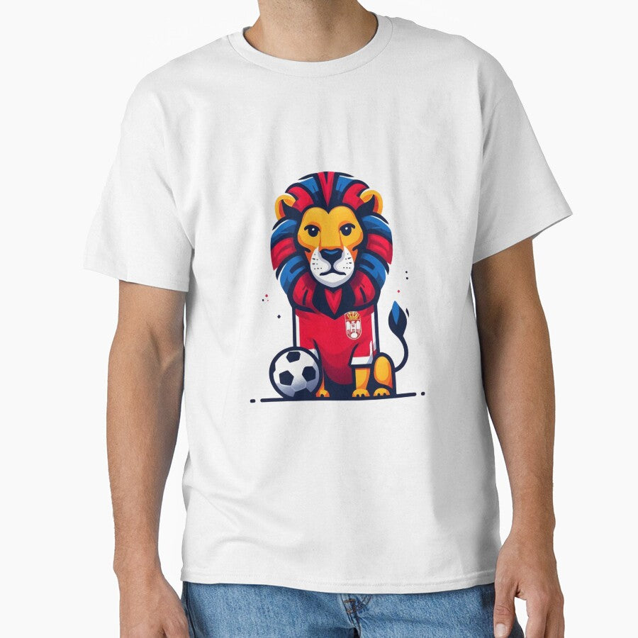Serbian soccer supporting t-shirt by maypp