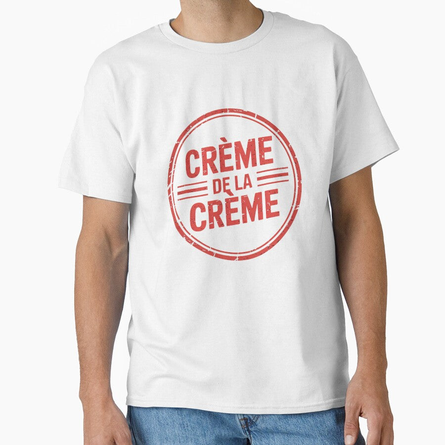 Crème de la Crème – Bold Red Circle Design by HolisticFurArt