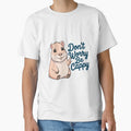Cartoon Capybara Don't Worry Be Cappy by MaateoDesign