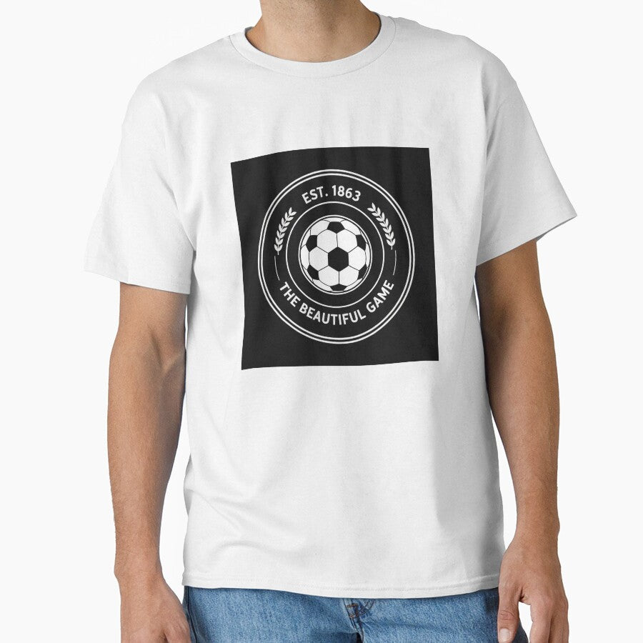 The Beautiful Game — Vintage Soccer Badge EST. 1863 by BestVarieties