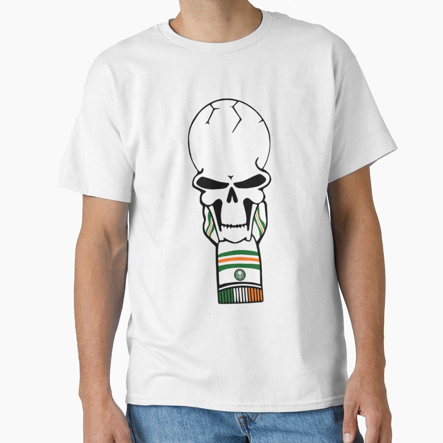 Green Brigade skull -Ireland flag- by LisaAngelLtd